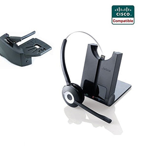 Cisco Compatible Jabra Pro 920 Cordless Headset EHS Bundle | Cisco Phones: 6945, 7841, 7861, 7962g, 7965g, 7975g, 8811, 8841, 8845, 8851, 8861, 8865 (Lifter)