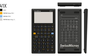 SwissMicros DM41X RPN Calculator - HP 41CX Clone