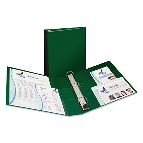 Avery Heavy-Duty Binder with 1.5-Inch One Touch EZD Ring, Green (79785)