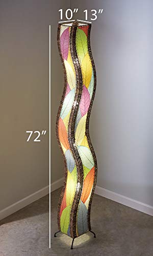 Eangee Home Designs 457 XL M Wave Floor Lamp