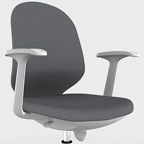 GaRcan Ergonomic Mid-Back Black Mesh Office Chair with Flip-Up Arms