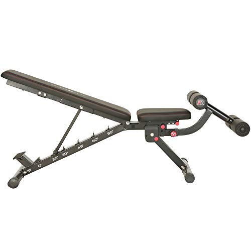 Fitness Reality 2000 Super Max XL High Capacity NO Gap Weight Bench with Detachable Leg Lock-Down
