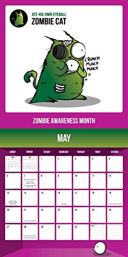 Exploding Kittens 2018 Wall Calendar