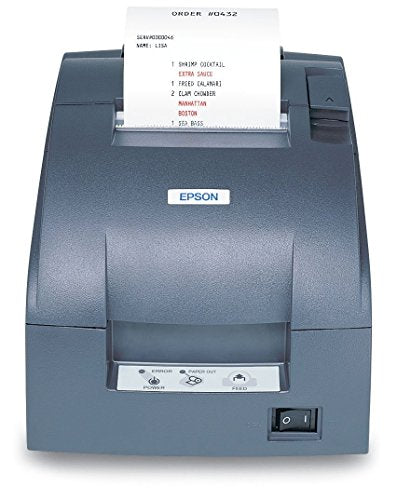 Epson TM-U220D, Impact, two-color printing, 6 lps, Serial interface, Power supply, Dark gray C31C515653