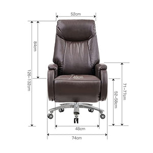 HUIQC Managerial Executive Chair with Electric Footrest, Beige