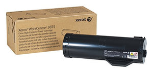 Genuine Xerox Extra High Capacity Black Toner Cartridge for the WorkCentre 3655, 106R02740