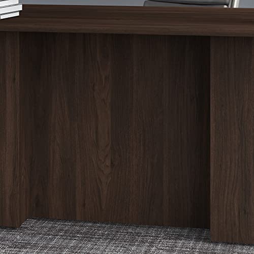 Bush Business Furniture 500 Home Office Desk, 72W, Black Walnut