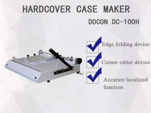 Book Making Machine Kit Hot Glue Book Binder Machine 110V + A4 Size Hard Cover Case Maker USA Stock
