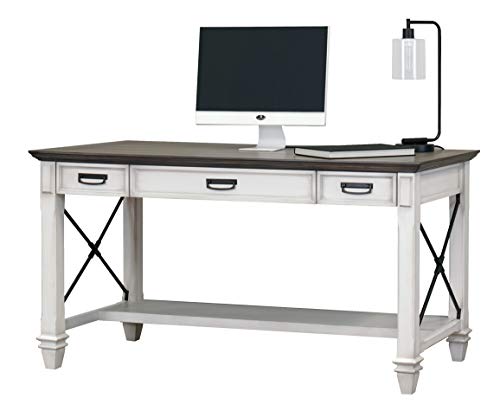 Martin Furniture White Credenza & Writing Table