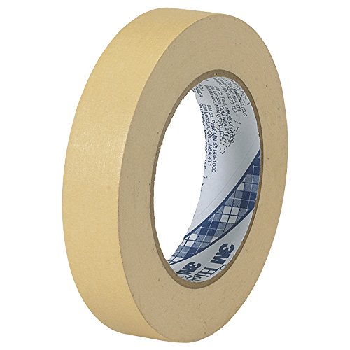 3M 2307 Masking Tape, 5.2 Mil, 2" x 60 yds, Natural, 12/Case, 3M Stock# 7000123533