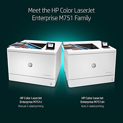 HP Color Laserjet Enterprise M751n Printer with One-Year, Next-Business Day, Onsite Warranty (T3U43A)