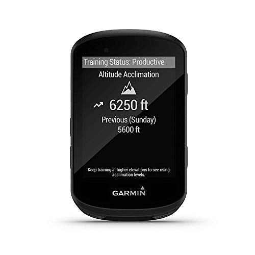 Garmin Edge 530 (2019 Version) Cycle GPS Bundle with Silicone Case & HD Tempered Glass Screen Protectors (x2) | Navigation, Bike Mounts, TrainingPeaks, VO2, Incident Detection | Bike Computer (Blue)