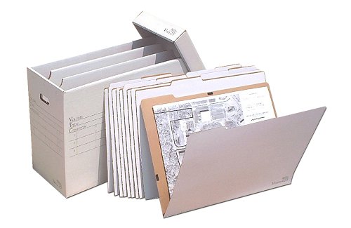 Offex Vertical Flat File Organizer - Stores Flat Items up to 18 x 24 Inches (OF-VFILE25)