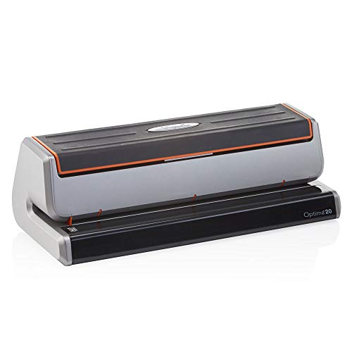 Swingline Electric 3 Hole Punch, Hole Puncher, Optima 20, 20 Sheet Punch Capacity, Silver (74520)