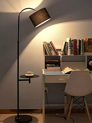 None Floor Lamp Set with Tea Table - Nordic Design