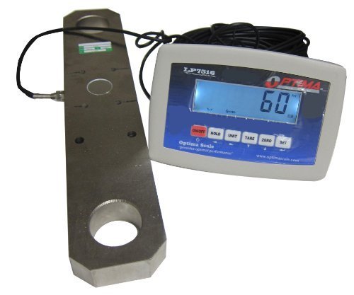 Optima Scale OP-927, 50,000 LB x 20 LB Hanging Tension Link Scale NEW!!!