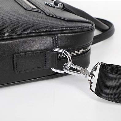 HLMSKD Natural Cowhide Men's Briefcase Leather Men's Briefcase Laptop Bag Men's Business Leather Handbag Men's Bag Handbag