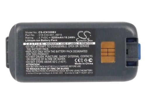 XSPLENDOR (10 Pack) XSP Battery for INTERMEC CK3 Series - 318-033-001 318-034-001 AB17 AB18