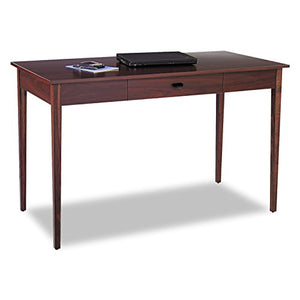 Safco Products 9446MH Apres Table Desk with Drawer, Mahogany