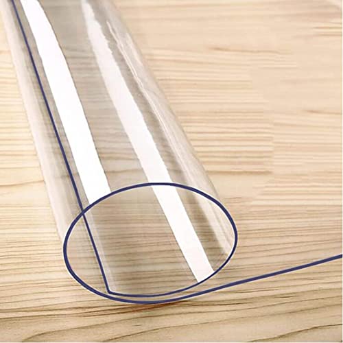 HOBBOY Clear PVC Hard-Floor Chair Mat, 1.5mm Thick, Non-Slip, Waterproof - Multiple Sizes