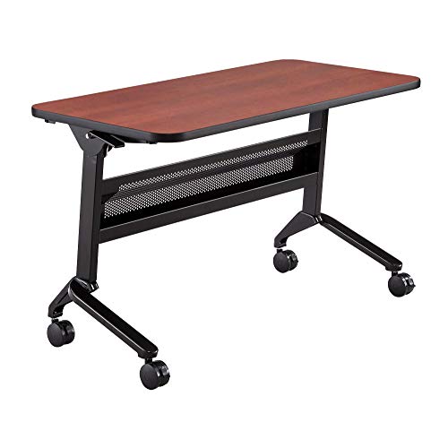 Safco Products Flip-N-Go Training Table, Biltmore Cherry