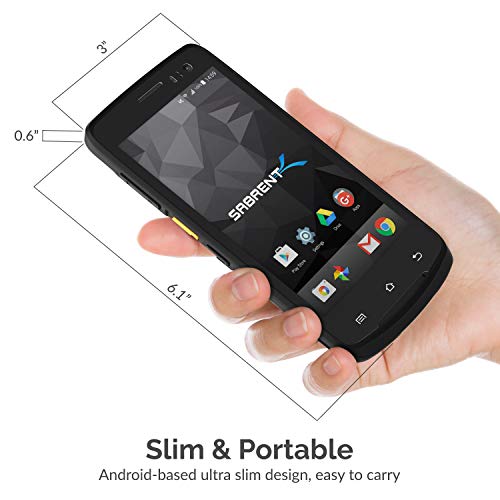 Sabrent Rugged Android POS Terminal and Barcode Scanner (SP-FRSG)