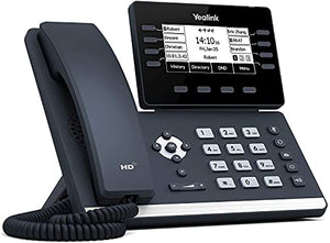 TWAComm.com Yealink SIP-T53W Business Phone System: Starter Pack - Voicemail, Auto Attendant, Call Recording & Free Phone Service for 1 Year (12 Phone Bundle)