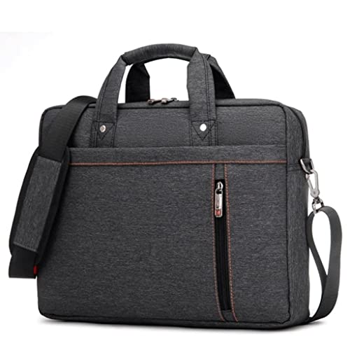 FENXIXI Laptop Bag Sleeve Case Computer Office Protective Shoulder Carrying Case Handbag Waterproof (Color : Black, Size : 15-inch)