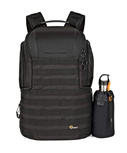 Lowepro ProTactic 350 AW II Modular Backpack with All Weather Cover for Laptop Up to 13 Inch for Professional Cameras, Mirrorless, CSC and Drones, LP37176-PWW, Black