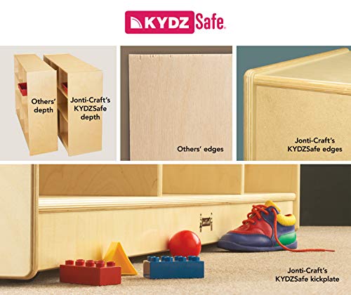 Jonti-Craft Double Stack Stacking Lockable Lockers