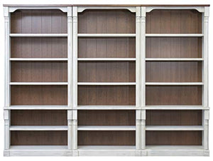 Martin Furniture IMDU4294-KIT3 3 Open Bookcase White