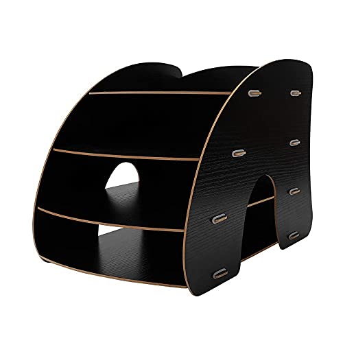 HFDGDFK Office Desk Organizer Document File Cabinet Multifunction Desk Accessories Storage Magazine Book Desk Shelf
