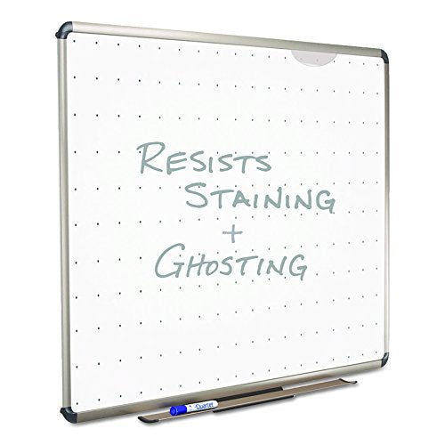 Quartet TE568T Quartet Total Erase Marker Board, 96 x 48, White, Euro-Style Aluminum Frame