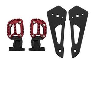 HSPORT Motorcycle Foot Pegs Pedals For X-ADV 750 2021-2022 - Red