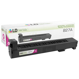 LD Remanufactured Toner Cartridge Replacement for HP 827A (Black, Cyan, Magenta, Yellow, 4-Pack)