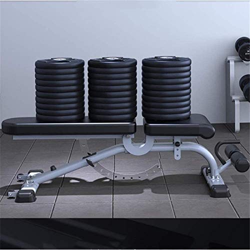 ZLQBHJ Bench Press Weight Bar Bench Press Bench Strength Training Multiuse Exercise Workout Bench Weight Bench Sit Up Strength Training Equipment for Home Gym for Full Body Workout