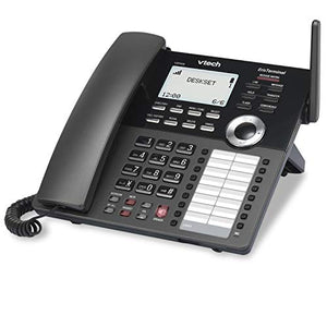 Global Teck Worldwide Vtech VSP600 and VSP608 DECT Base Cordless Office Desk Phone with Microfiber Cleaning Cloth