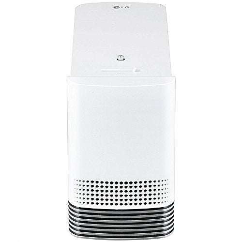 LG HF85JA Ultra Short Throw Laser Smart Home Theater Projector (2017 Model) White + 2 x 6ft High Speed HDMI Cable + Lens Cleaning Pen + Ceiling Bracket + 6-Outlet Surge Adapter