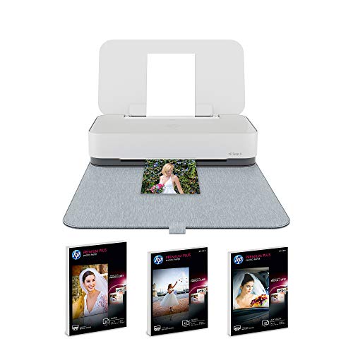 HP Tango X Smart All-in-One Printer, Bundled with 75 Sheets of Photo Paper – Designed for your Smartphone with Remote Wireless Printing, HP Instant Ink & Amazon Dash Replenishment ready