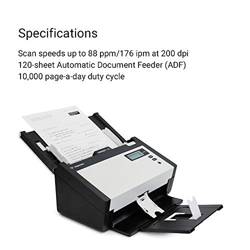 Visioneer Patriot H80 Duplex Scanner with Document Feeder