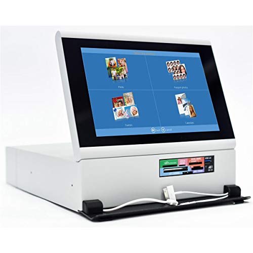 DNP DS-Tmini 10.1" Portable Touch Panel Order Terminal Kiosk with DNP DS620A Compact Professional Event & Photo Booth Portrait Digital Printer + 3 Year Advanced Exchange Printer Warranty