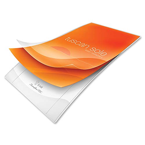 GBC Thermal Laminating Sheets / Pouches, Menu Size, 5 Mil, EZUse, 100-Count (3740474CF)