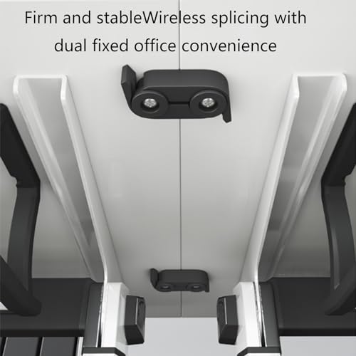 NaLoRa Foldable Conference Room Table 4 Pack with Silent Wheels, 47.2L x 19.7W x 29.5H - Modern Rectangular Seminar Training Table