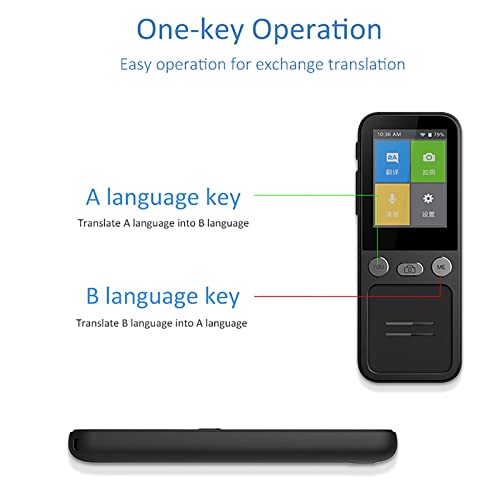 inBEKEA Portable Foreign Language Translators Device - Two Way Instant Voice Interpreter
