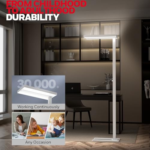 Honeywell 100W LED Floor Lamp for Office - Dimmable Natural Daylight - HWL-02E Pro