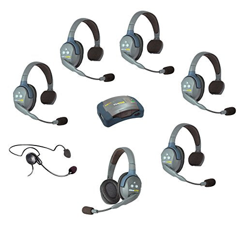 EARTEC UltraLITE Wireless System - 7 User 2 Way Radio Kit