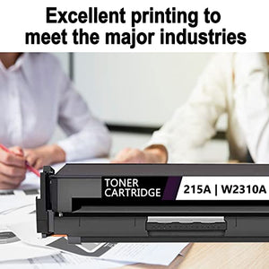 215A W2310A Toner Cartridge Replacement for HP 215A Toner Pro MFP M155-M156 M182n M182nw M183fw M155 M182 M183 Printer (Black, 2-Pack)