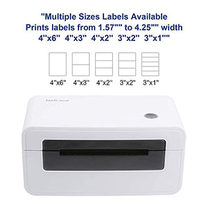 Shipping Lable Printer - 4x6 Printer with Lables 100 Pcs Direct Thermal Label Printing for Shipment Package, High Speed USB Shipping Label Maker for UPS, FedEx, Etsy, Ebay, Amazon Barcode Printing