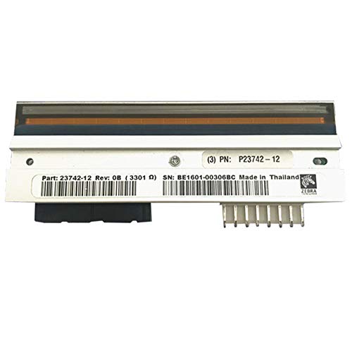 P1004233 P23742-12 Print Head Printhead for Zebra 110Xi4 110XiIV Thermal Label Printer 600DPI Genuine