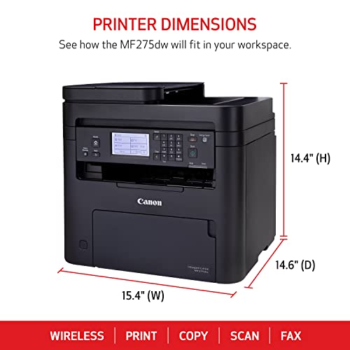 Canon imageCLASS MF275dw Wireless 2-Sided Laser Printer